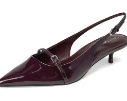 Calvin Klein Simira Dark Red Patent Best