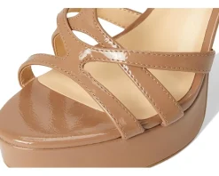 Jessica Simpson Sippete T-Strap Platform Sandals Chai Latte New