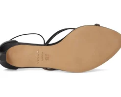 Vince Siri Thong Sandals Black/Nutwood Leather Best