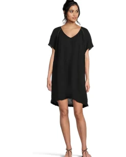 Michael Stars Sky Mini Dress Black Clearance