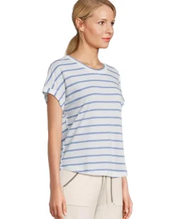 Women Splendid Skye Short Sleeve Striped Tee