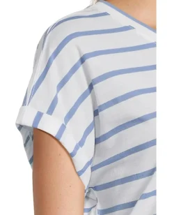 Women Splendid Skye Short Sleeve Striped Tee