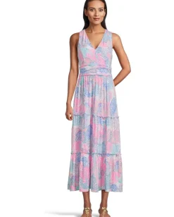 Lilly Pulitzer Skylar Midi Dress Multi Roar Of The Seas Best