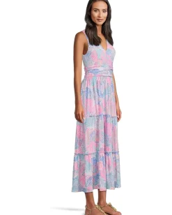 Lilly Pulitzer Skylar Midi Dress Multi Roar Of The Seas Best