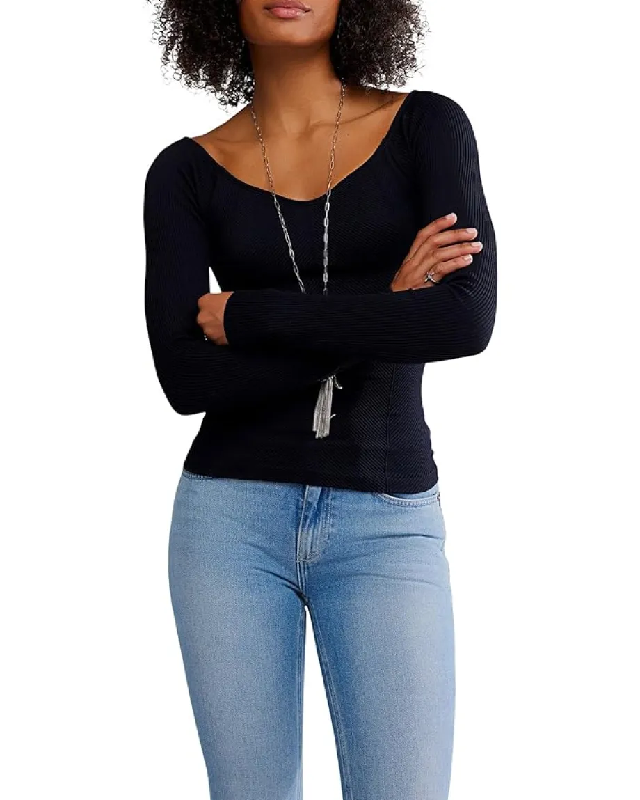 Women Free People Sleek Rib Layering