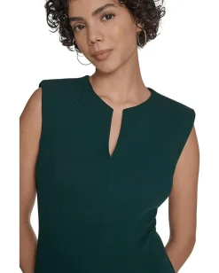 Women Calvin Klein Sleeveless Aline Midi