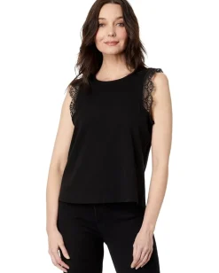 Women Vince Camuto Sleeveless Blouse with Trim