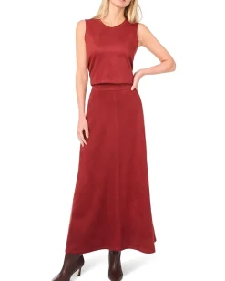 Vince Camuto Sleeveless Crew Neck Rustic New