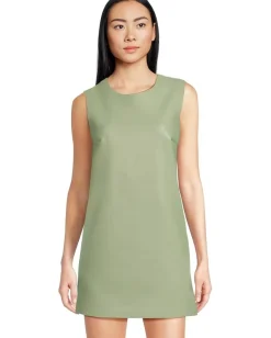 Women Norma Kamali Sleeveless Mini Dress