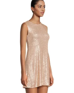 Norma Kamali Sleeveless Swing Mini Dress Baby New