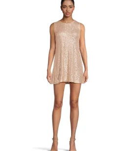 Norma Kamali Sleeveless Swing Mini Dress Baby New