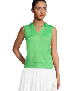 Women Callaway Sleeveless Top With Mesh Inserts