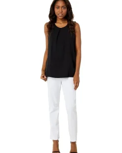 Women Vince Camuto Sleeveless Washer Twill Shell