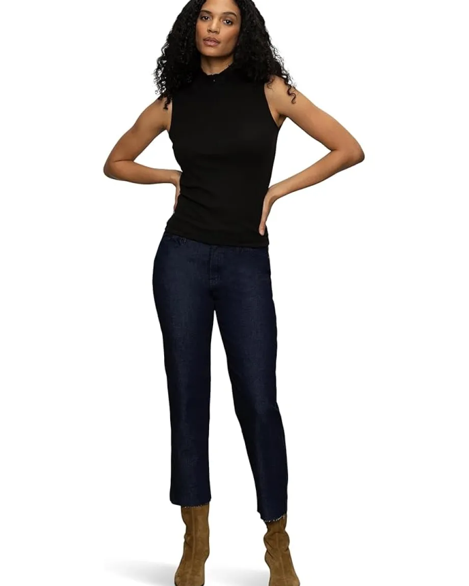 Women Sanctuary Sleeveless Zip Mock