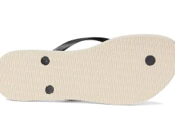 Havaianas Slim Animals Sandals Beige/Dark Grey Metallic