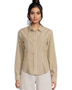 Women Lilla P Slim Fit Button-Down
