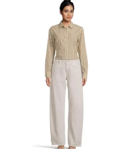 Women Lilla P Slim Fit Button-Down