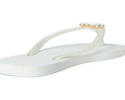 Havaianas Slim Pearls Sandals White New