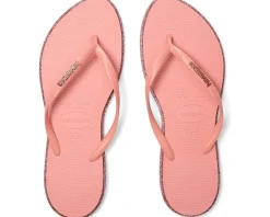 Women Havaianas Slim Point Glitter Sandals