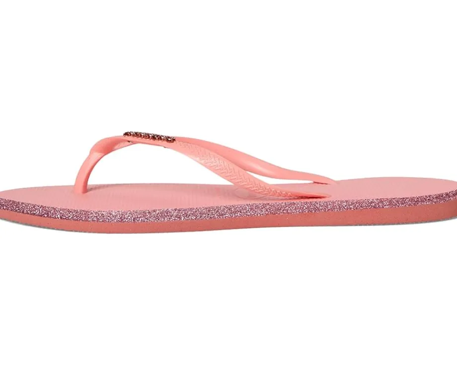 Women Havaianas Slim Point Glitter Sandals