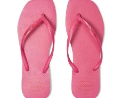 Women Havaianas Slim Square Logo Pop Up Sandals