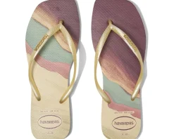 Havaianas Slim Square Trendy Sandals Buttercream Best