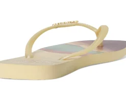 Havaianas Slim Square Trendy Sandals Buttercream Best