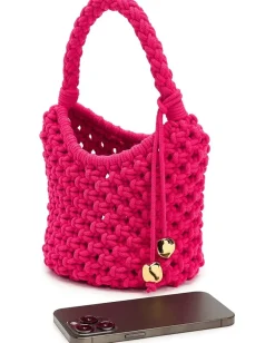 Madewell Small Rope Pouchette Watermelon Sale