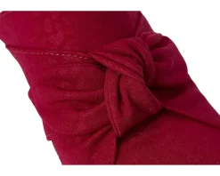 LifeStride Smile Slides Fire Red Monomesh Fabric Hot