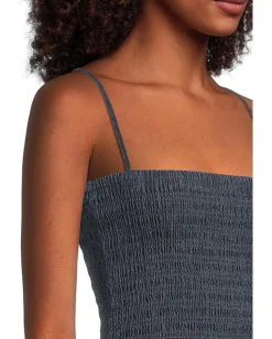 Women Madewell Smocked Indigo Cami Sundress in