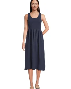 Women Mod-o-doc Smocked Tank Midi Dress