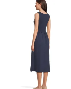 Women Mod-o-doc Smocked Tank Midi Dress