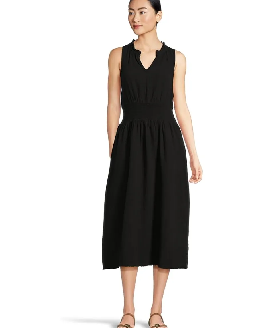 Women Mod-o-doc Smocked Waist Midi Tank Dress