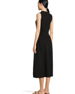 Women Mod-o-doc Smocked Waist Midi Tank Dress