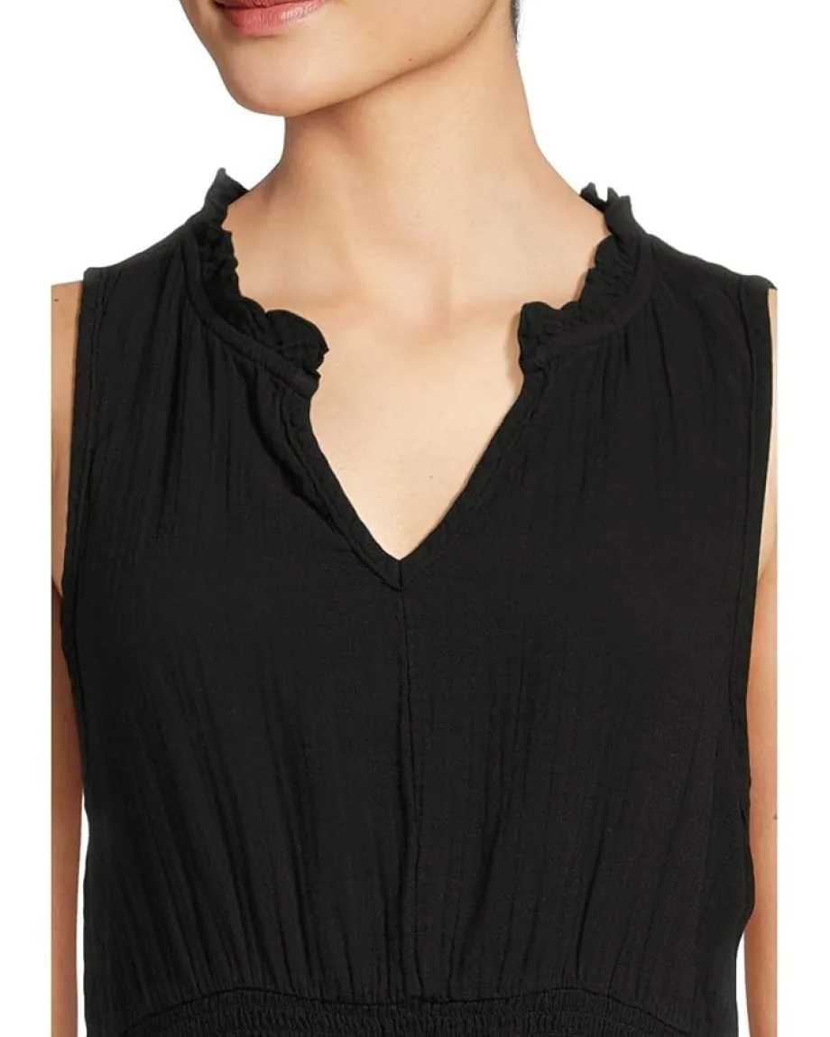 Women Mod-o-doc Smocked Waist Midi Tank Dress