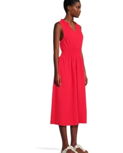 Women Mod-o-doc Smocked Waist Midi Tank Dress