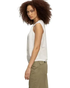 Sanctuary So Twisted Muscle Tee White Discount