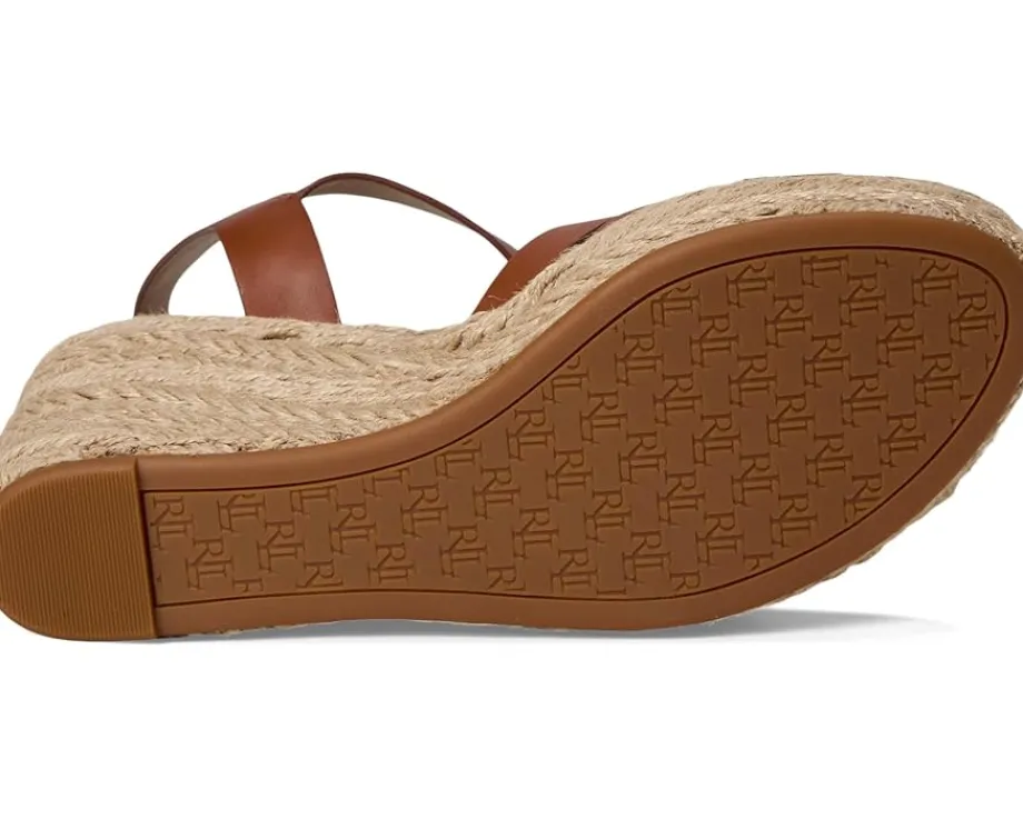 Women Lauren Ralph Lauren Soffia Calfskin Espadrille