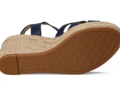 Lauren Ralph Lauren Soffia Espadrille Wedges Refined Navy Outlet