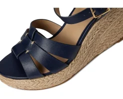 Lauren Ralph Lauren Soffia Espadrille Wedges Refined Navy Outlet