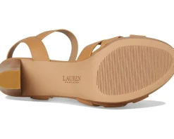 Women Lauren Ralph Lauren Soffia Nappa Leather Sandals