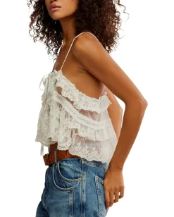 Women Free People Sofia Embroidered Tank