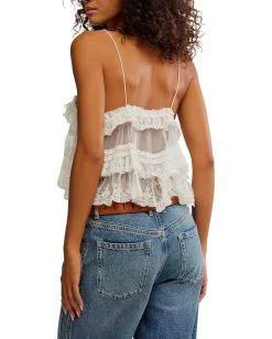 Women Free People Sofia Embroidered Tank