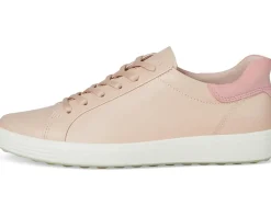 ECCO Soft 7 Easy Slip Sneaker Rose Dust/Old Rose Clearance