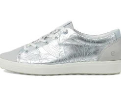 ECCO Soft 7 Floral Pure Silver/Concrete