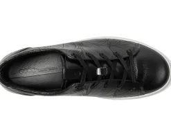 ECCO Soft 7 Floral Sneaker Silver Metallic Floral