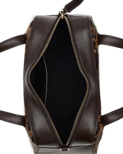 Madewell Soft Grain Sm Satchel: Haircalf Caramel Multi Discount