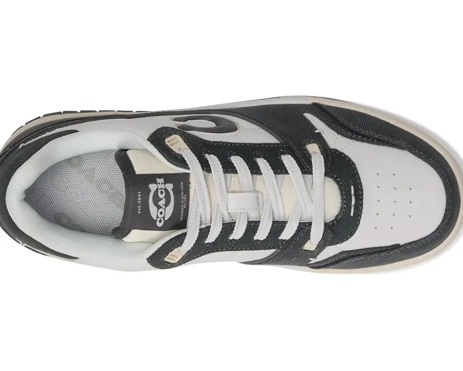 COACH Soho Sneaker with Denim Charcoal Discount