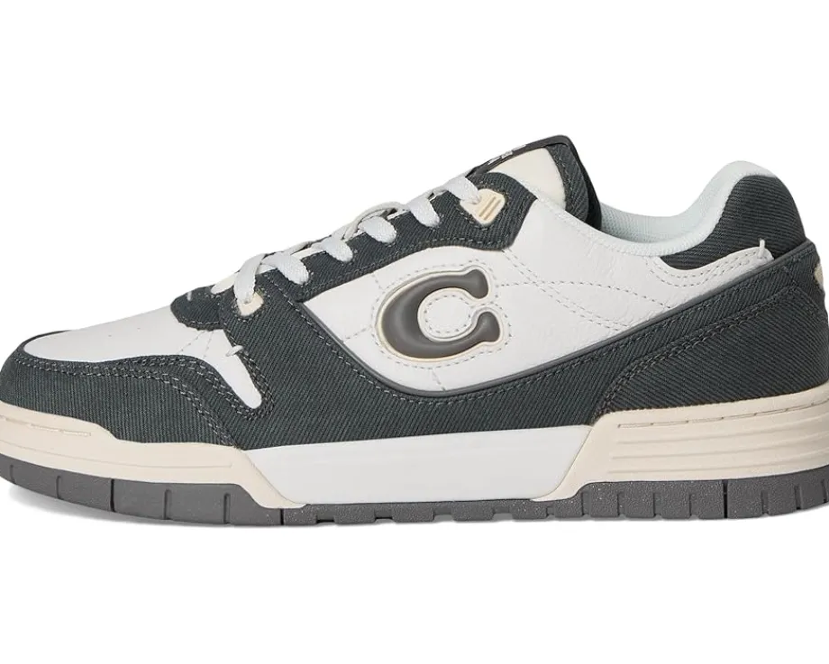 COACH Soho Sneaker with Denim Charcoal Discount