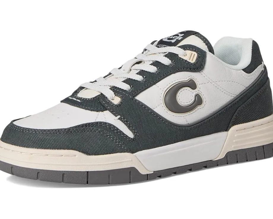 COACH Soho Sneaker with Denim Charcoal Discount